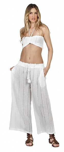 RELAXED COTTON TROUSERS