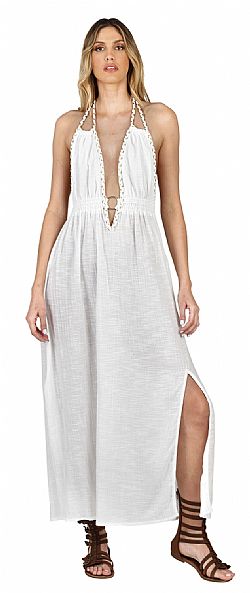 HALTER MAXI DRESS