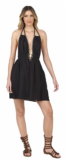 V-NECK SUMMER DRESS