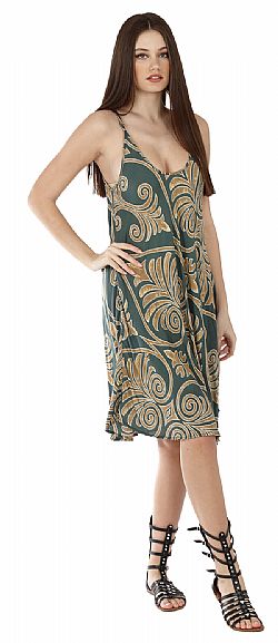 COASTAL SWIRL MINI DRESS