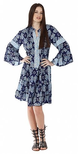 BOHO FLOW MINI DRESS