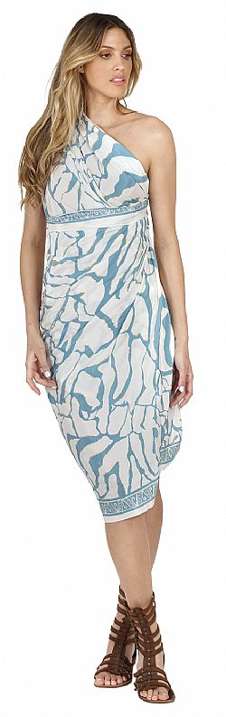 AEGEAN WAVE SILK SARONG