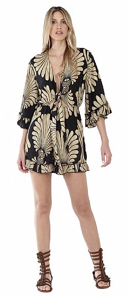 MIDNIGHT BLOOM SILK JUMPSUIT