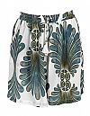 MIDNIGHT BLOOM SILK SHORTS