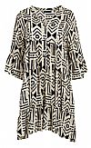 GRAPHIC FLOW MINI DRESS