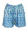 OCEAN BLOOM SILK SHORTS