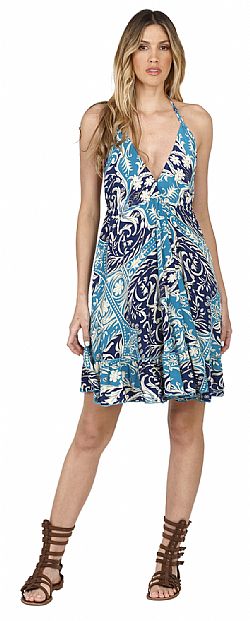 SILK SUMMER MINI DRESS