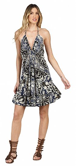 SILK SUMMER MINI DRESS