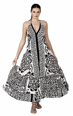 SEA BREEZE SILK MAXI DRESS