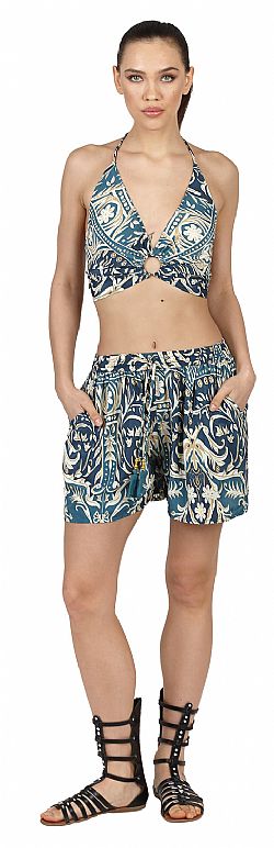 SUNKISSED WRAP RING TOP