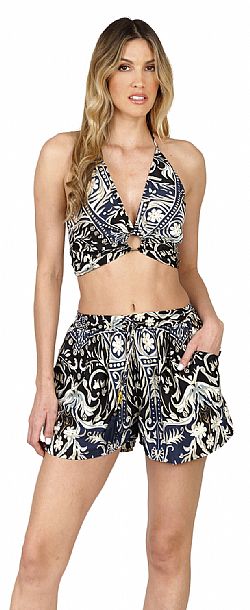 SUNKISSED WRAP RING TOP