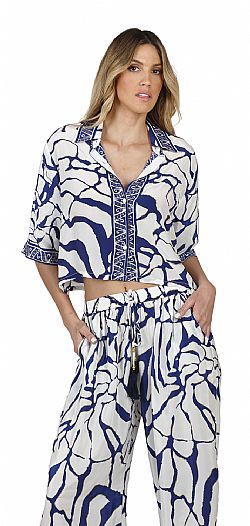 SILK SHORT SHIRT - RELAXED CO-ORD STYLE