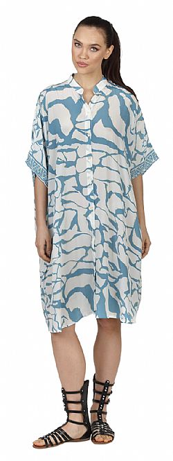 FLOWY SILK VACATION SHIRT