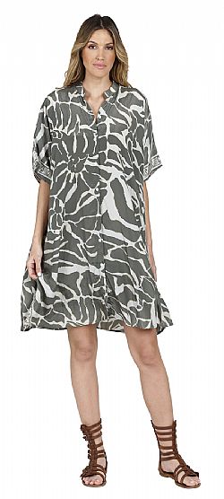 FLOWY SILK VACATION SHIRT