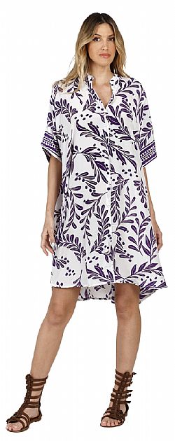 RELAXED SILK BEACH SHIRT