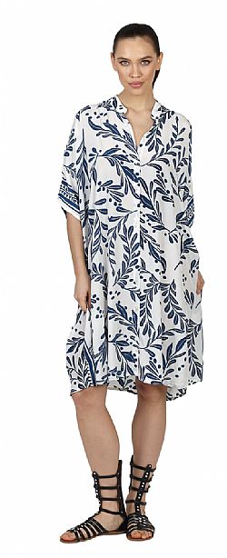 RELAXED SILK BEACH SHIRT