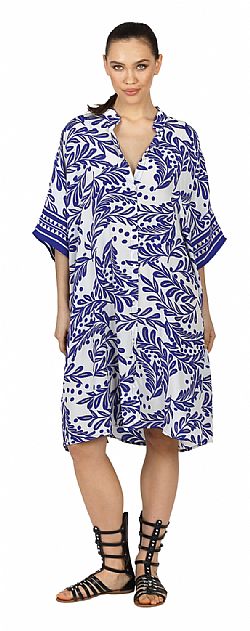 RELAXED SILK BEACH SHIRT