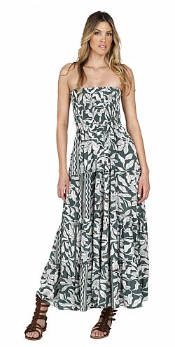 ELEGANT SILK FLOW DRESS