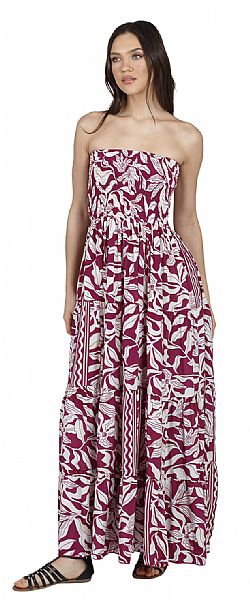 ELEGANT SILK FLOW DRESS