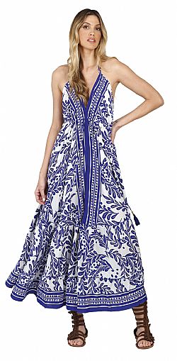 FLOWING SILK MAXI SILHOUETTE