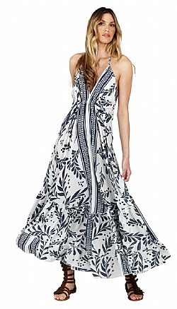 FLOWING SILK MAXI SILHOUETTE
