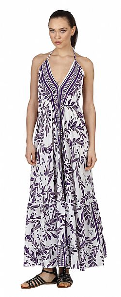 FLOWING SILK MAXI SILHOUETTE