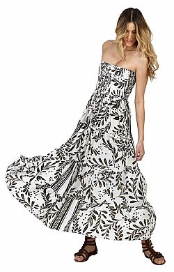 FULL LENGTH SILK MAXI DRESS
