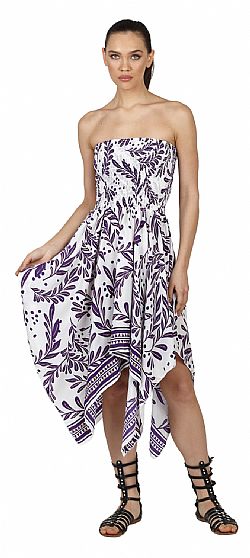 ASYMMETRIC FLOW SILK DRESS