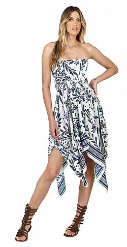 ASYMMETRIC FLOW SILK DRESS