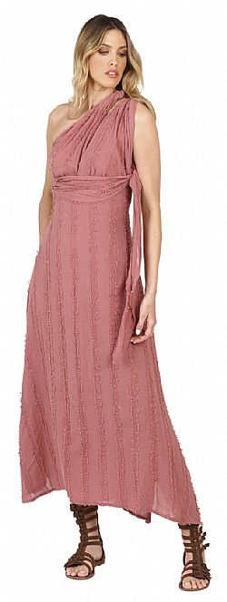 DEEP V-BACK MAXI DRESS
